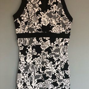White House Black Market Printed Dress